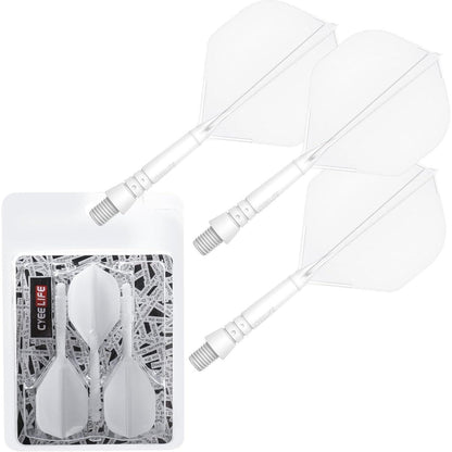 Dartschäfte und Dart Flights 3er-Set