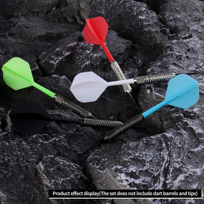 Dartschäfte und Dart Flights 3er-Set