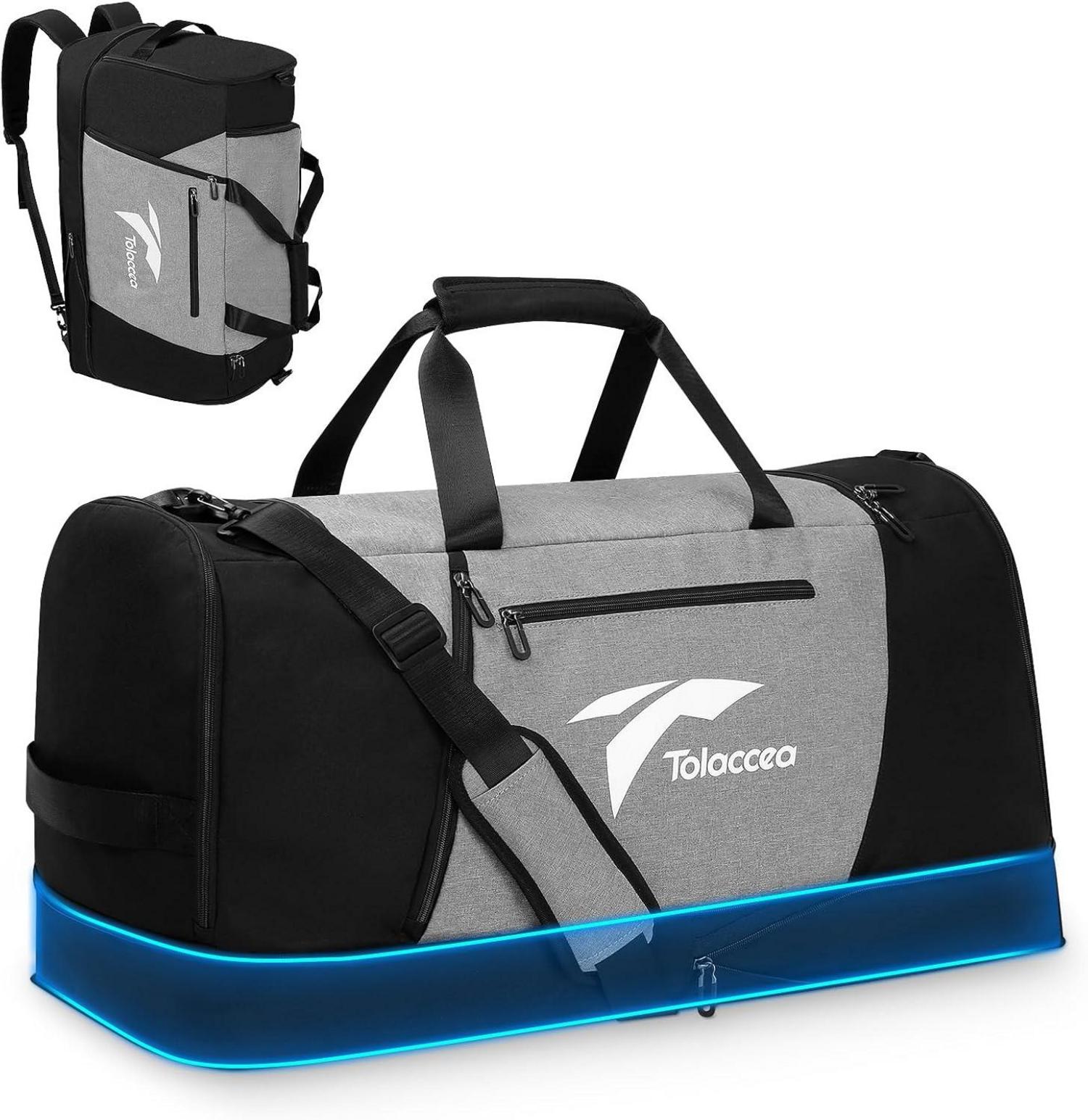 Erweiterbare Reisetasche Groß Weekender Sporttasche mit Schuhfach