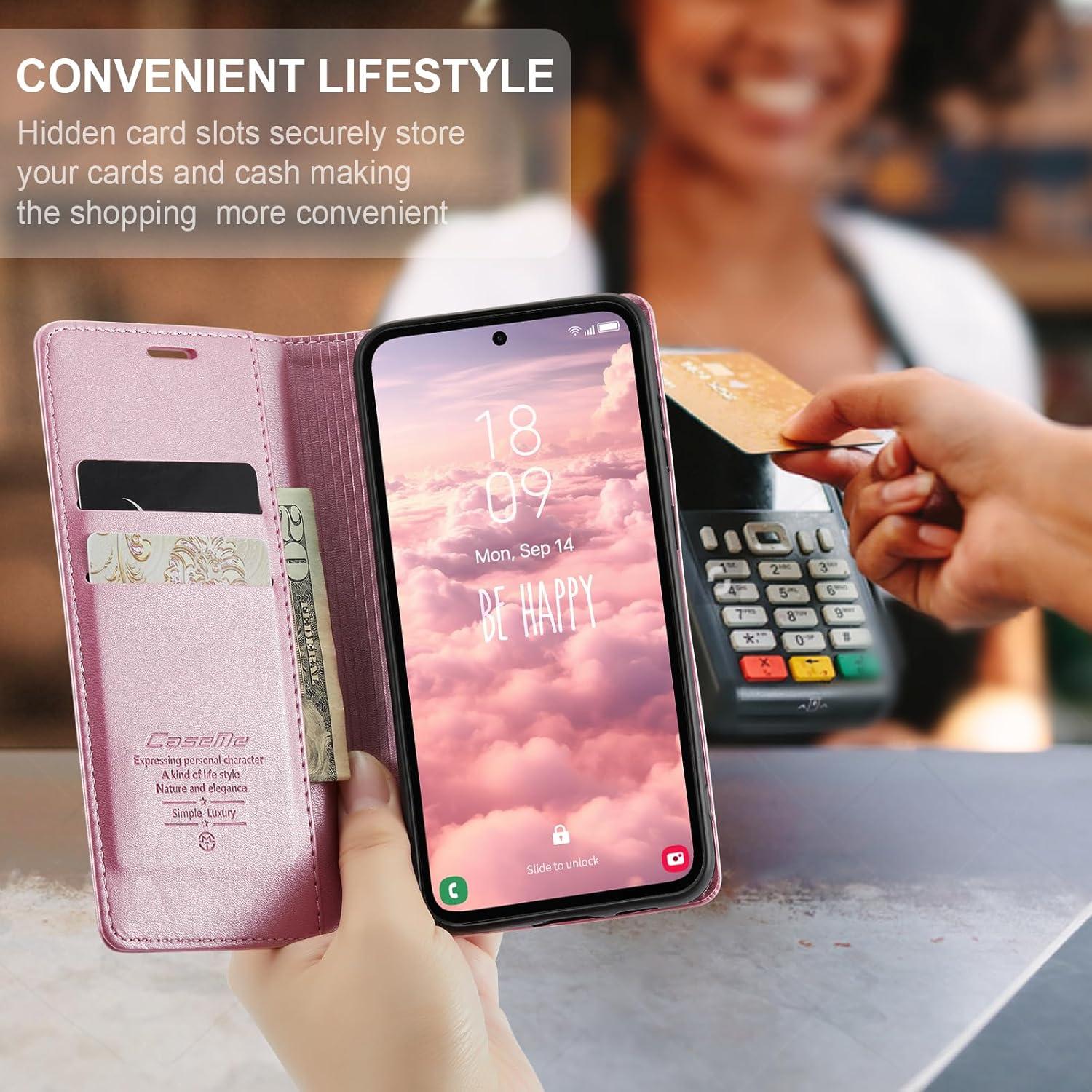Samsung Galaxy S20 FE Hülle - Premium Leder Flip Case mit Magnet und Standfunktion
