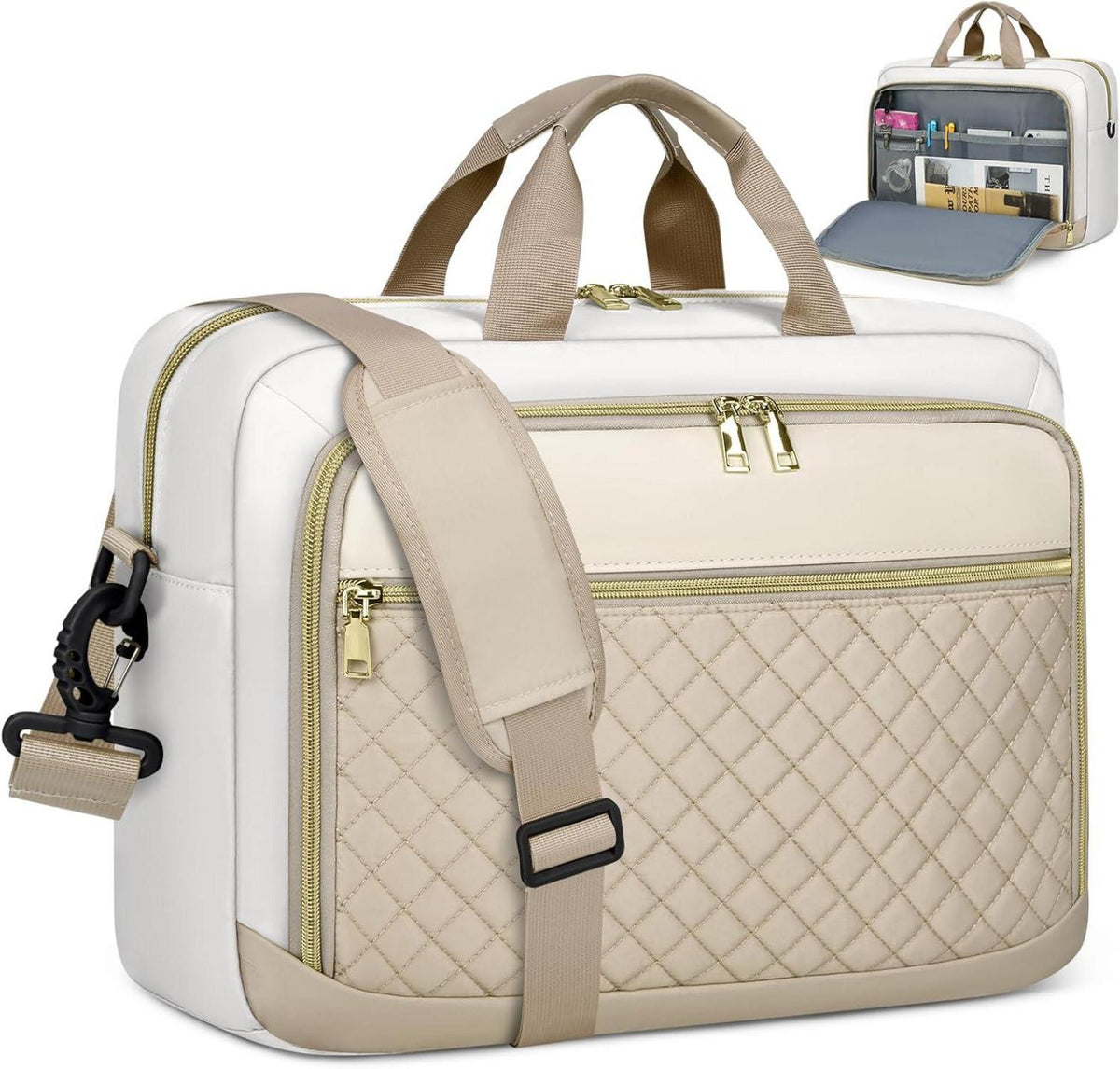 Laptoptasche 17,3 Zoll Damen Business Notebook Tasche wasserdicht