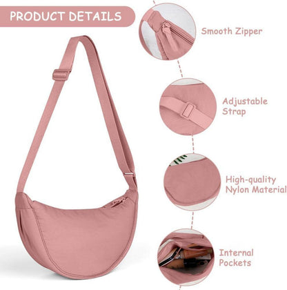 Damen Umhängetasche Klein Verstellbarer Schultergurt Messenger Bag_HOLD