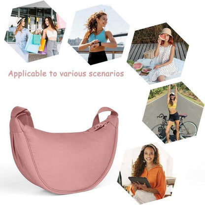 Damen Umhängetasche Klein Verstellbarer Schultergurt Messenger Bag_HOLD
