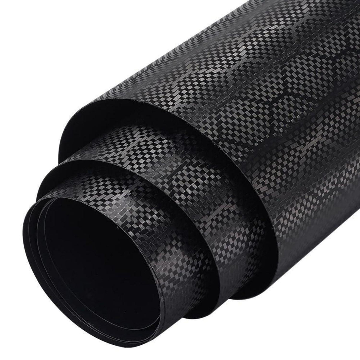 Autofolie Carbon Wabenmuster Schwarz 180x152 cm