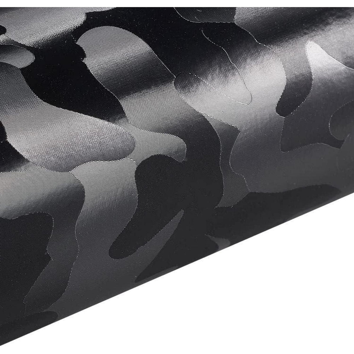 Auto Folie Camouflage Schwarz Glänzend – Selbstklebend 300x152cm
