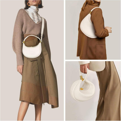 Moon Bag Crossbody Damen Y2K Handtasche Elegant Umhängetasche Klein Clutch
