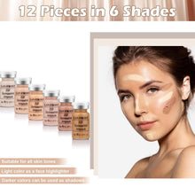 BB Facial Glow Serum Starter Kit Hyaluronsäure Peptide 6pcs