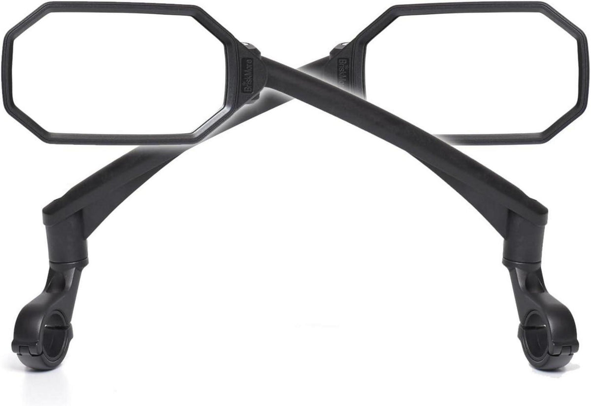 Fahrrad Lenkerspiegel High-Definition konvexe Glaslinse sicher