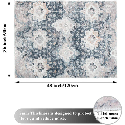 Bodenschutzmatte 120x90cm für Hartböden und Teppich