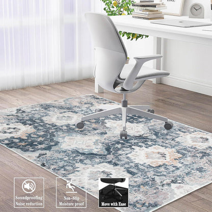 Bodenschutzmatte 120x90cm für Hartböden und Teppich