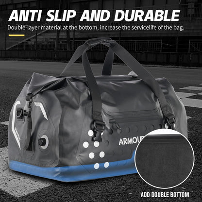 Motorrad Trockentasche 75L Wasserdicht – Reisetasche für Motorrad & Reisen