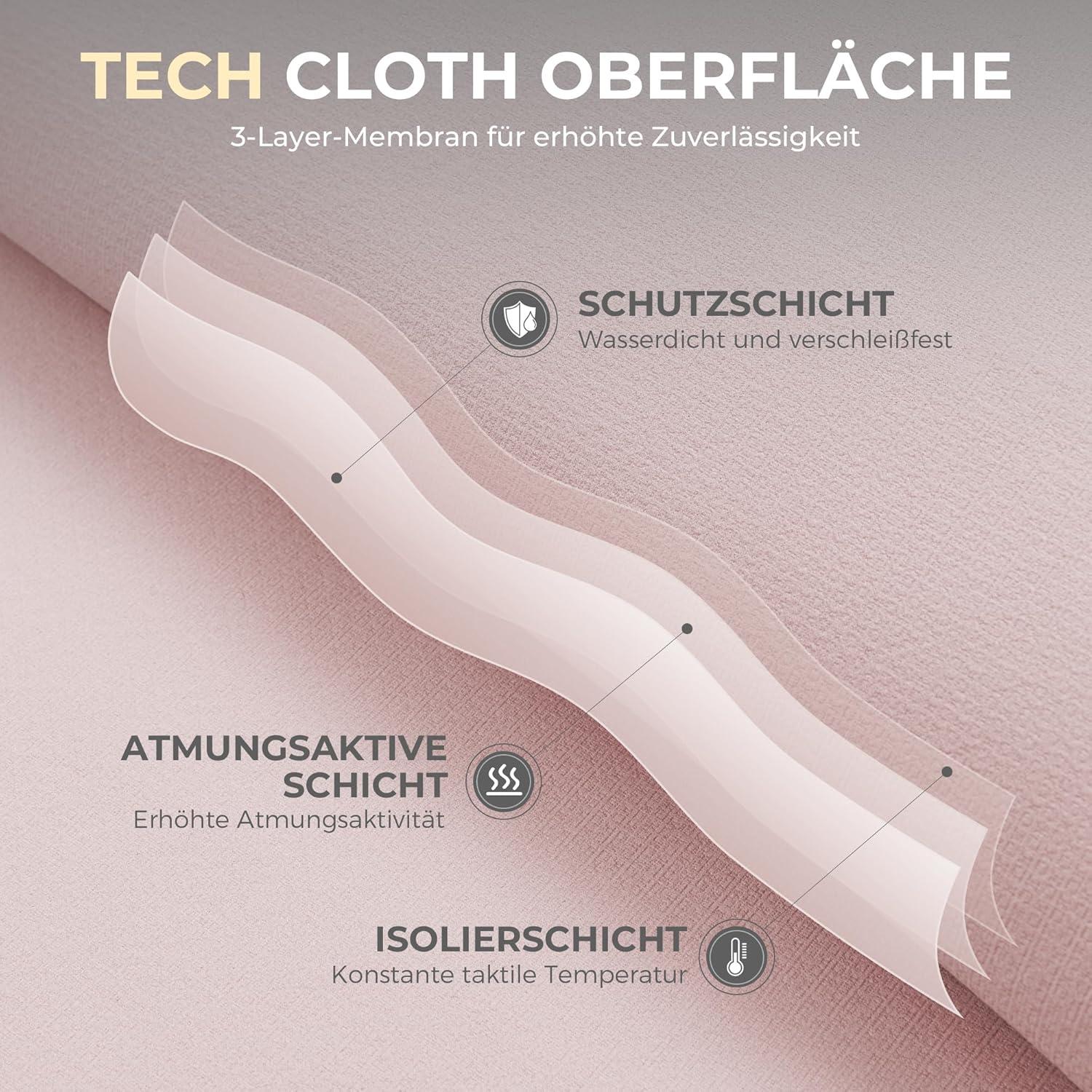 Ergonomischer Chefsessel mit Fußstütze, verstellbarer