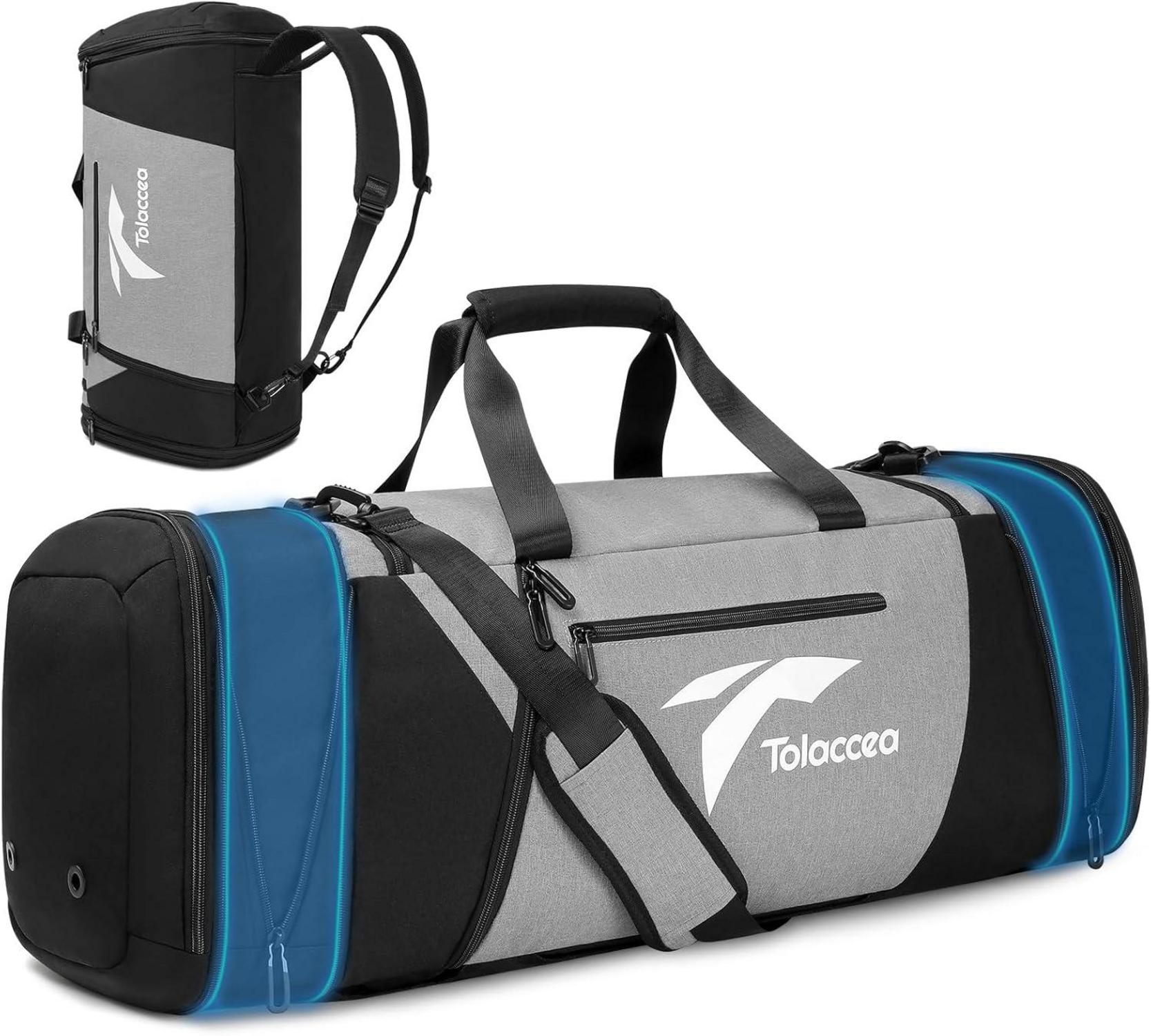 Erweiterbare Reisetasche Weekender mit Schuh- und Nassfach
