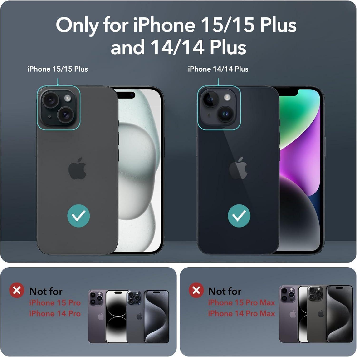 ESR Kamera Schutz für iPhone 14/15