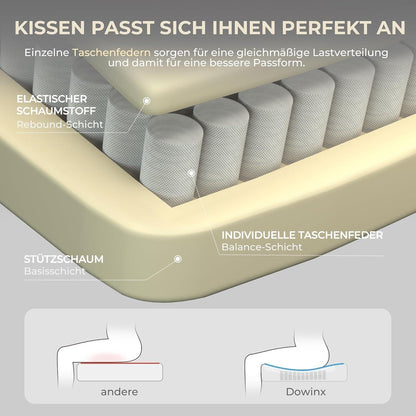Ergonomischer Chefsessel mit Fußstütze und