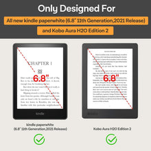 3er Pack Matte Displayschutzfolie für 6,8 Zoll e-reader