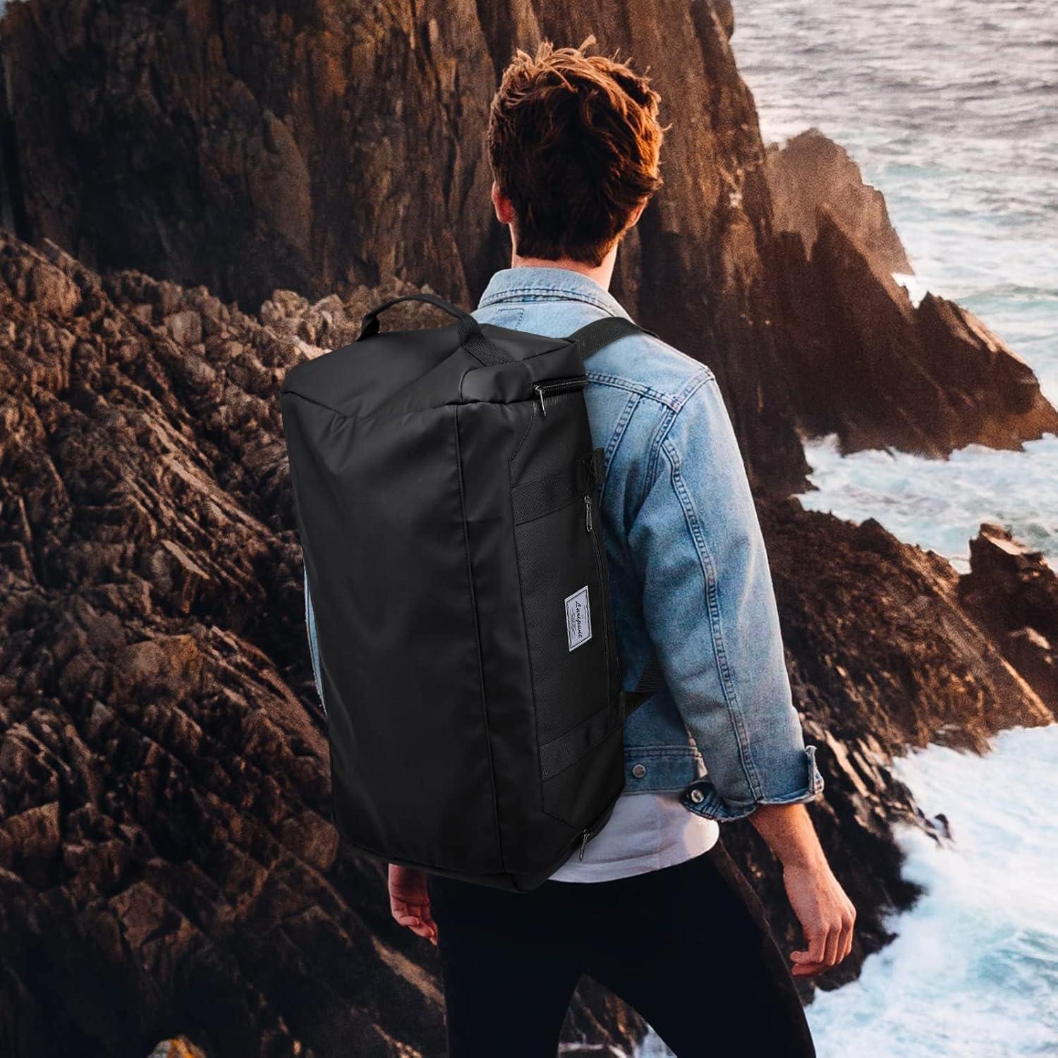 Reisetasche Herren 40L Sporttasche Schuhfach Nassfach Weekender