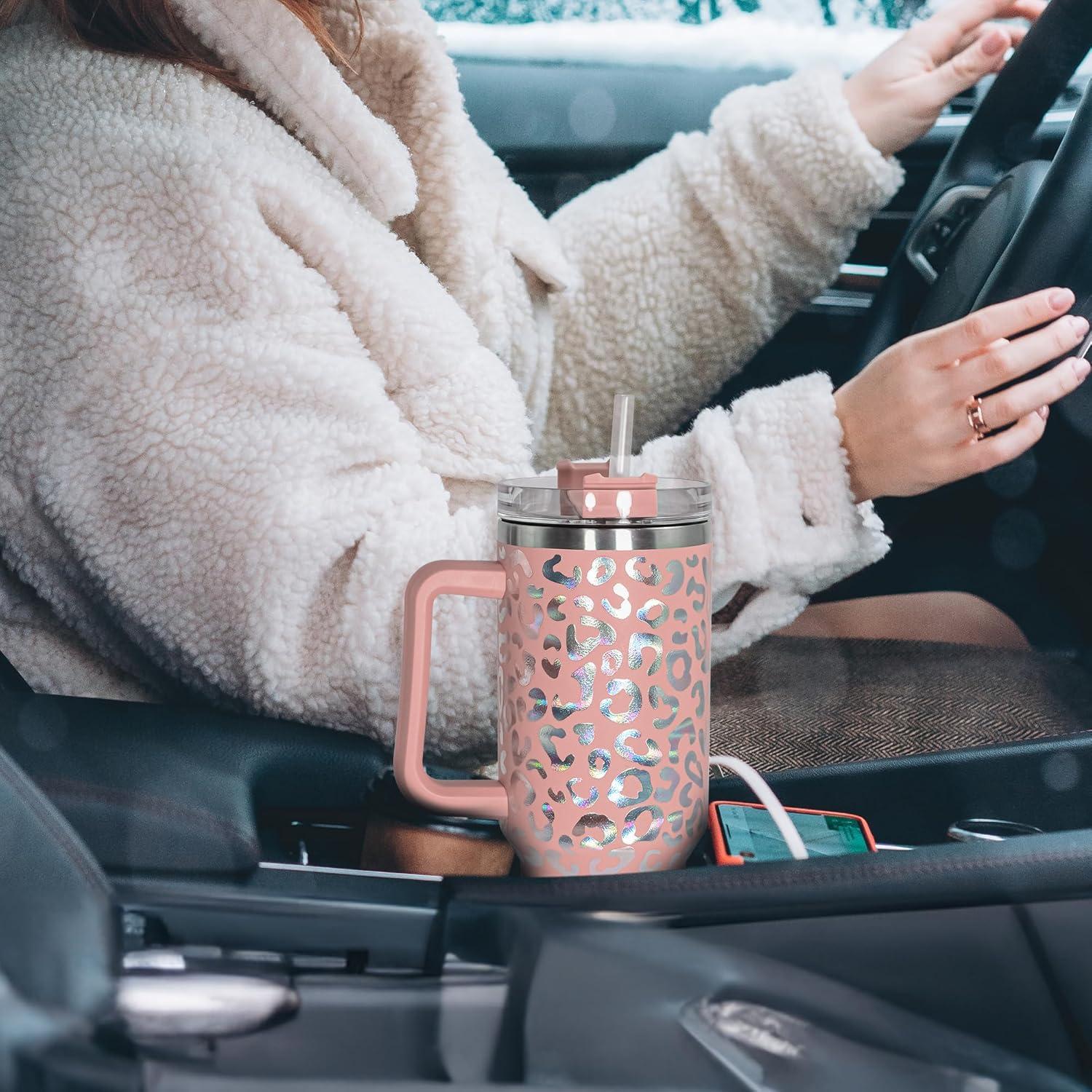Thermobecher 1,2L Auslaufsicherer Trinkbecher mit