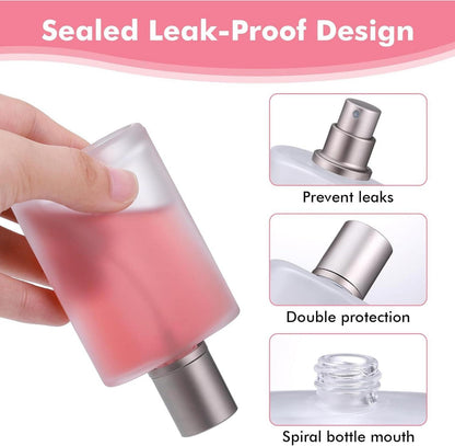 50ml Parfümflakon Leer Set mit Trichtern und Pipetten
