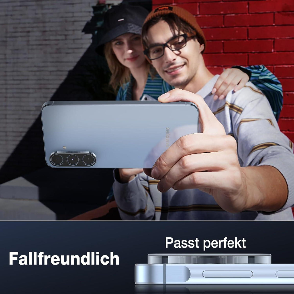 Schutzglas Samsung Galaxy A55 5G 2x Schutzfolie & Kameraschutz