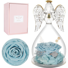 Ewige Rose Engel Figur Geschenk für Frauen
