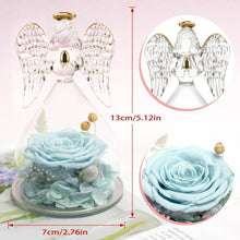 Ewige Rose Engel Figur Geschenk für Frauen