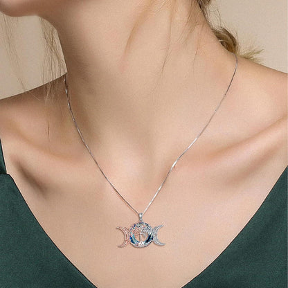 VONALA Baum des Lebens Halskette Sterling Silber keltischer Knoten Geschenk für Mutter Tochter Frau
