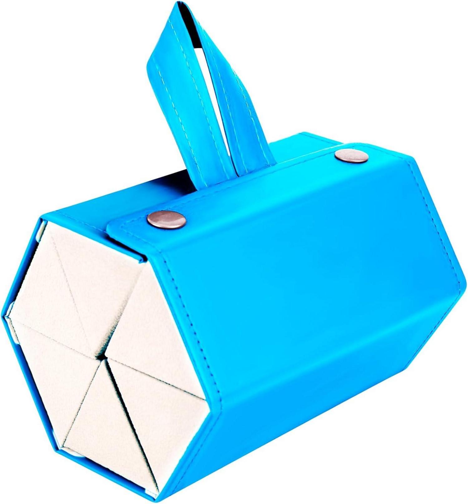 Sonnenbrillen-Reiseetui, Faltbar, PU-Leder, Brillenaufbewahrungsbox, Reise-Sonnenbrillen-Organizer