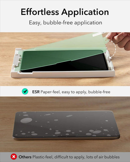 ESR Paper Feel Schutzfolie für iPad Air 13 Zoll M2 - Ultradünn & Blasenfrei