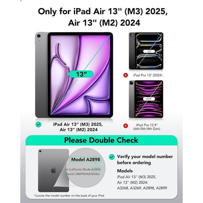 ESR iPad Air 13 Zoll M2 Schutzfolie 30 Grad Anti Spionage