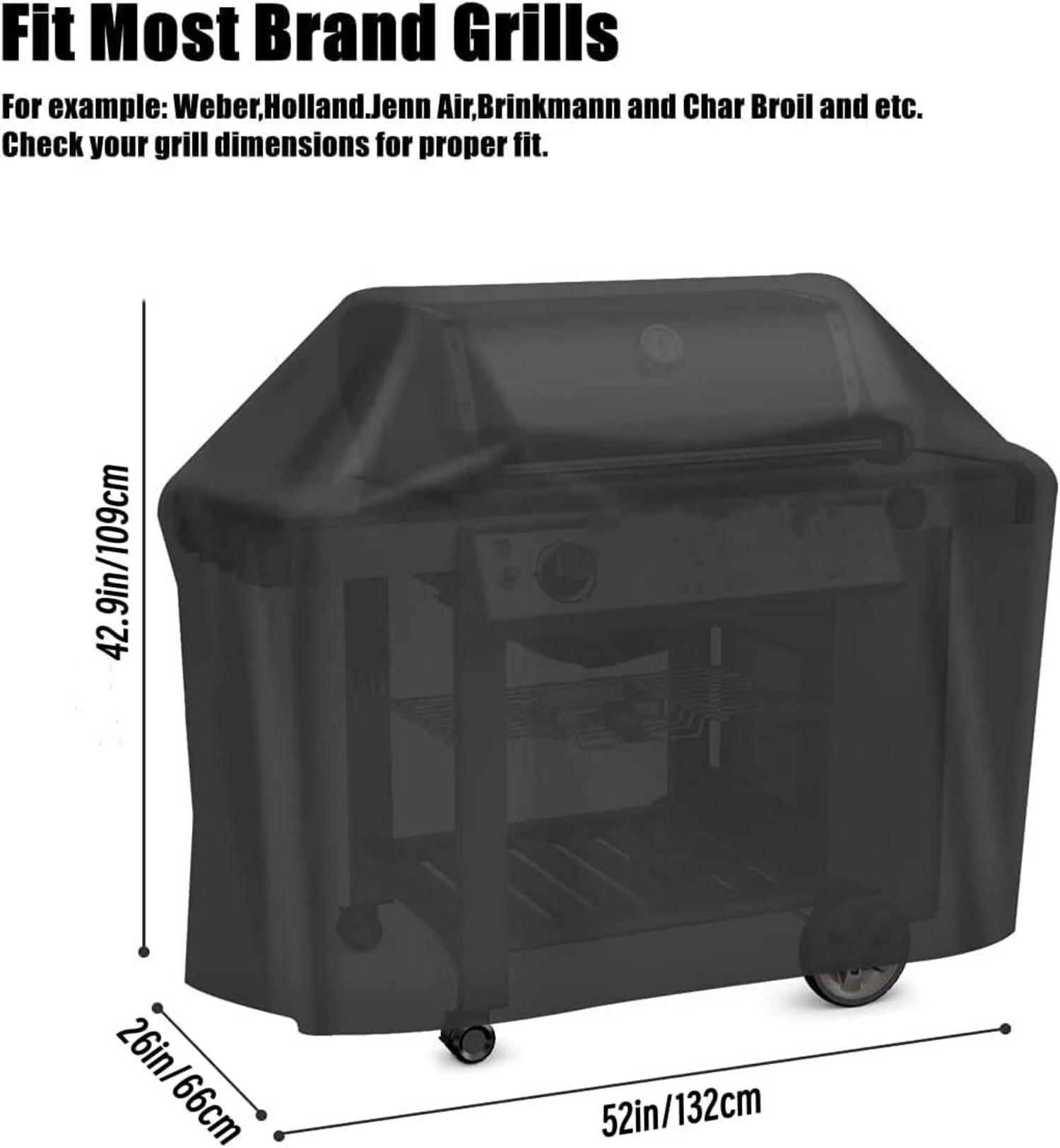 Gasgrill Abdeckung BBQ Cover 132x66x109cm mit