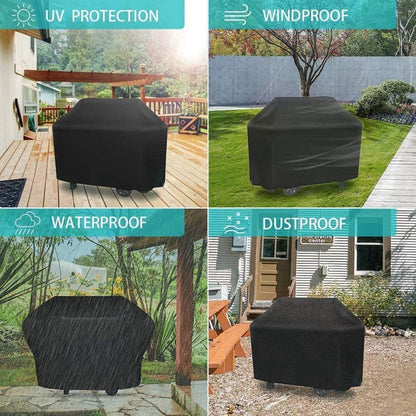 Grill Gasgrill Abdeckplane Abdeckung BBQ Cover 132x66x109cm Wasserdicht