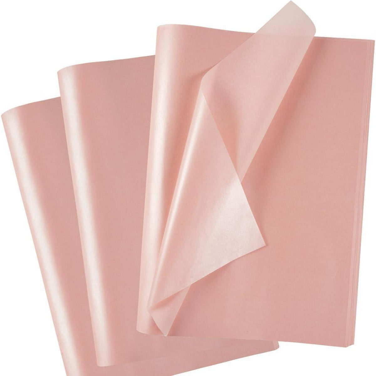 Rosa Metallic Seidenpapier 60 Blatt – Geschenkpapier & Bastelpapier