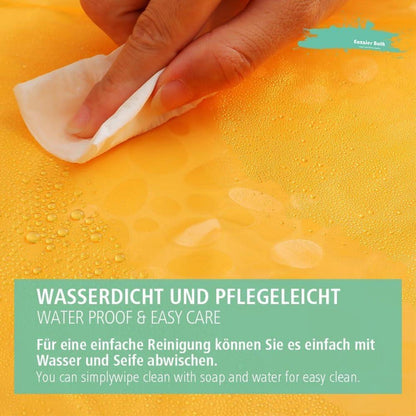 Eazzier Bath Duschvorhang Transparent 183x183 cm mit