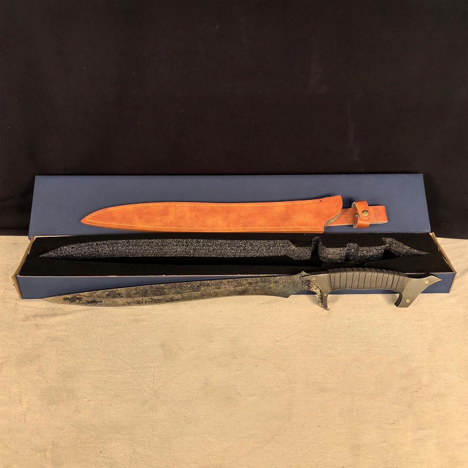 Machete Manganstahl Hackklinge Full Tang Camping Outdoor