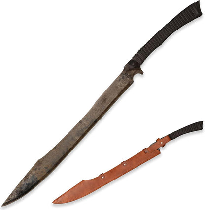Mangan Stahl Machete Full Tang Outdoor Jagd Camping Wandern
