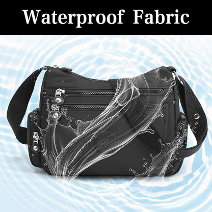 Damen Umhängetasche Nylon Schultertasche Multifunktional Crossbody Bag