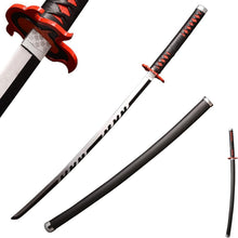 Samurai-Schwert Anime Cosplay Carbon-Stahl-Dämon Real-Metal Tanjirou