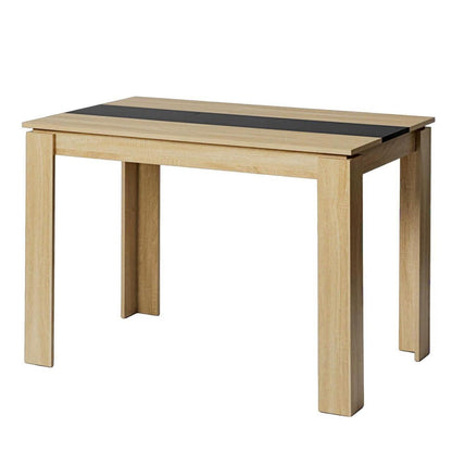 Esstisch Eiche-Schwarz 110x70cm – Esszimmertisch für 4 Personen