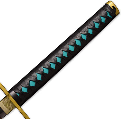 Samurai Cosplay Schwert Anime Carbon Stahl mit Griff Textur- Tokitou Muichirou