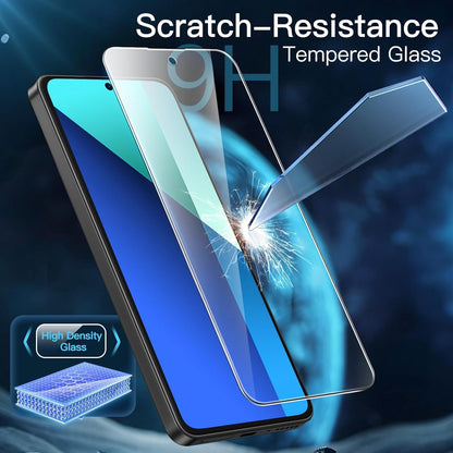 Schutzfolie Xiaomi Redmi Note 13 4G 9H Glas Displayschutz 3 Stück