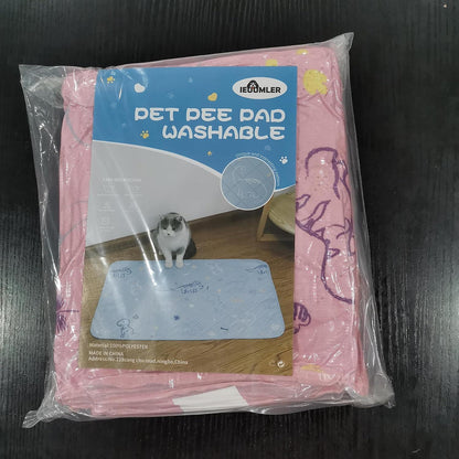 Welpenunterlagen Waschbar für Hunde, Anti-Rutsch Design, 2 Stück, 60x90cm, Grau