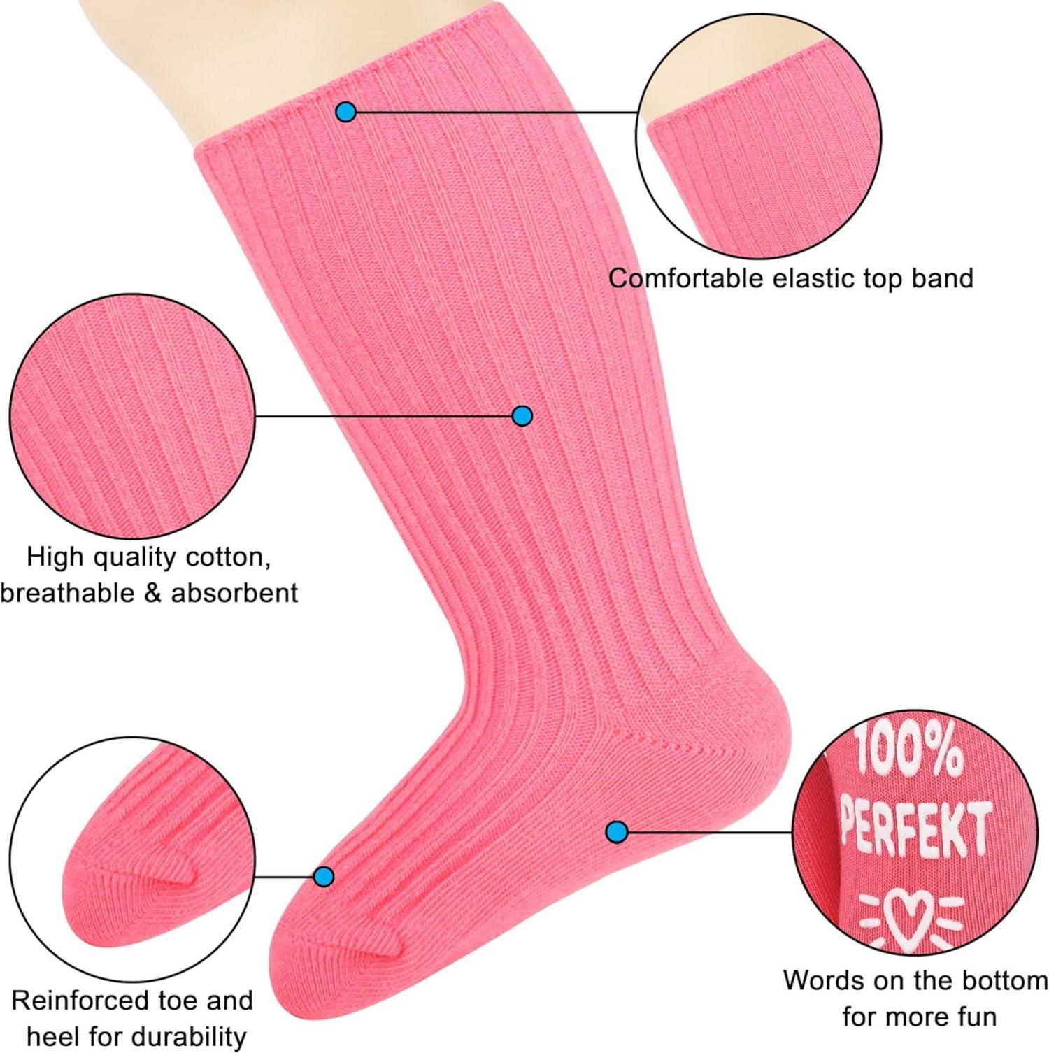 4 Paar lustige Baby Socken 0-12 Monate