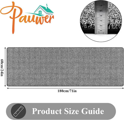 Pauwer Lang Teppichläufer Flur 60x180 cm Weich rutschfest Küchenläufer