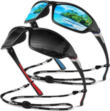 Polarisierte Sonnenbrille Sport Herren UV400 Schutz Cat 3 CE