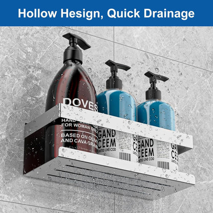Duschablage ohne Bohren Edelstahl SUS304 2er Set Badezimmer