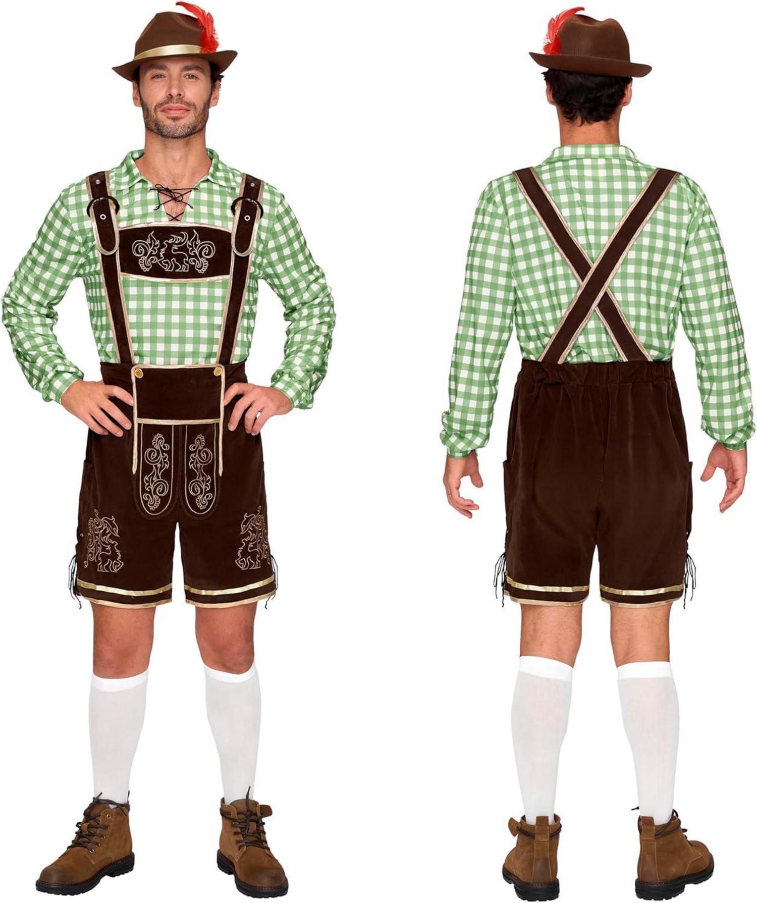 Bayerisches Oktoberfest-Kostümset für Herren Halloween Bierfest