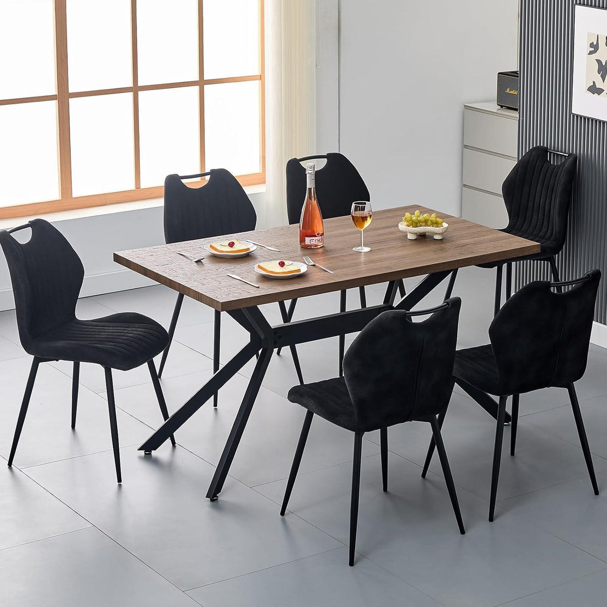 Holztisch 140x80cm – Robuster Esszimmertisch für Familie