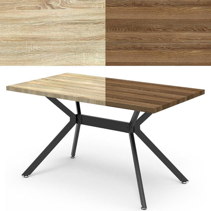 Holztisch 140x80cm – Robuster Esszimmertisch für Familie
