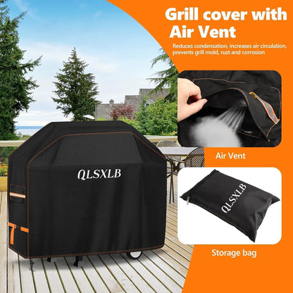Wetterfeste Grillabdeckung 183x66x130cm – Robust & UV-Schutz